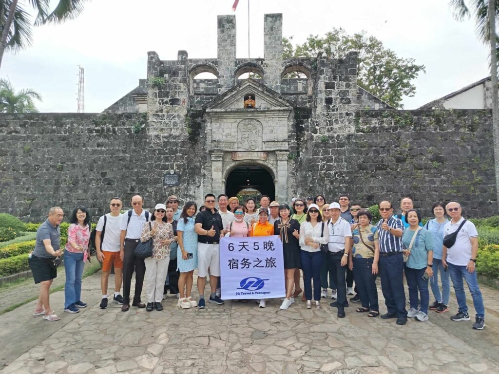 Astrokidd group with banner at Fort Santiago, Intramuros