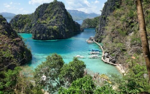 Boats in Coron, Palawan