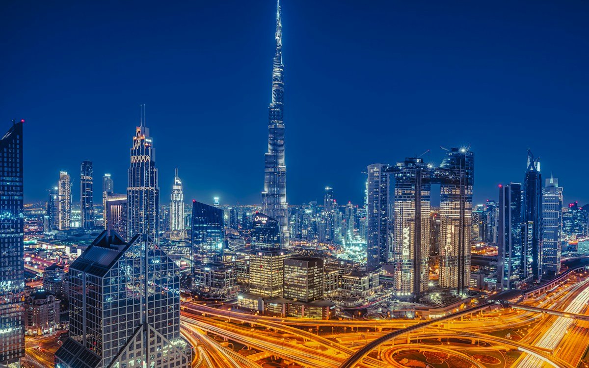 Burj Khalifa and the Dubai skyline, UAE
