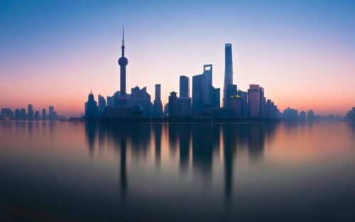 The Bund and Lujiazui skyline, Shanghai