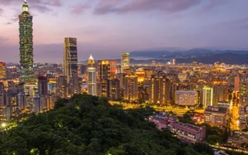 Taipei 101 and the Taipei city skyline – Taiwan Tour 2027
